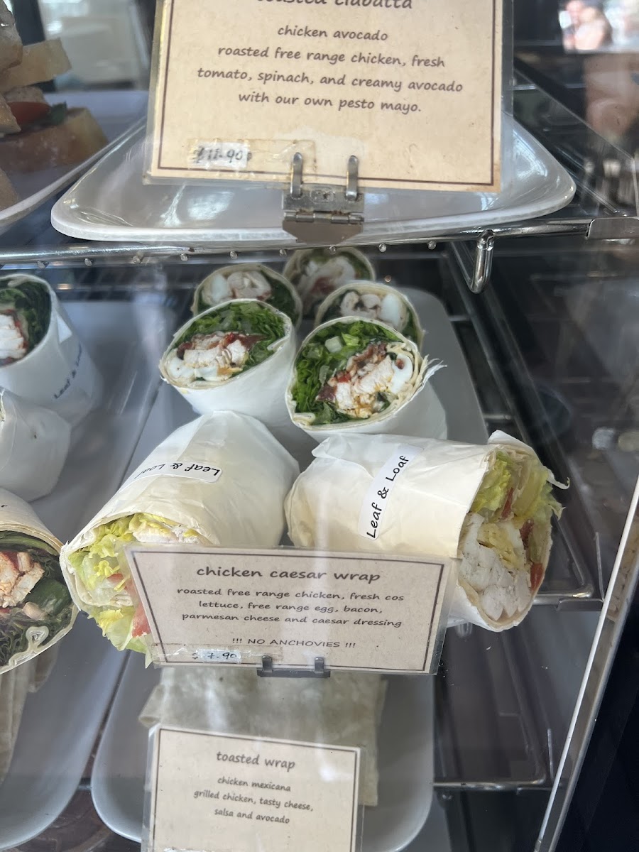 Menu Leaf & Loaf Cafe & Salad Bar-8