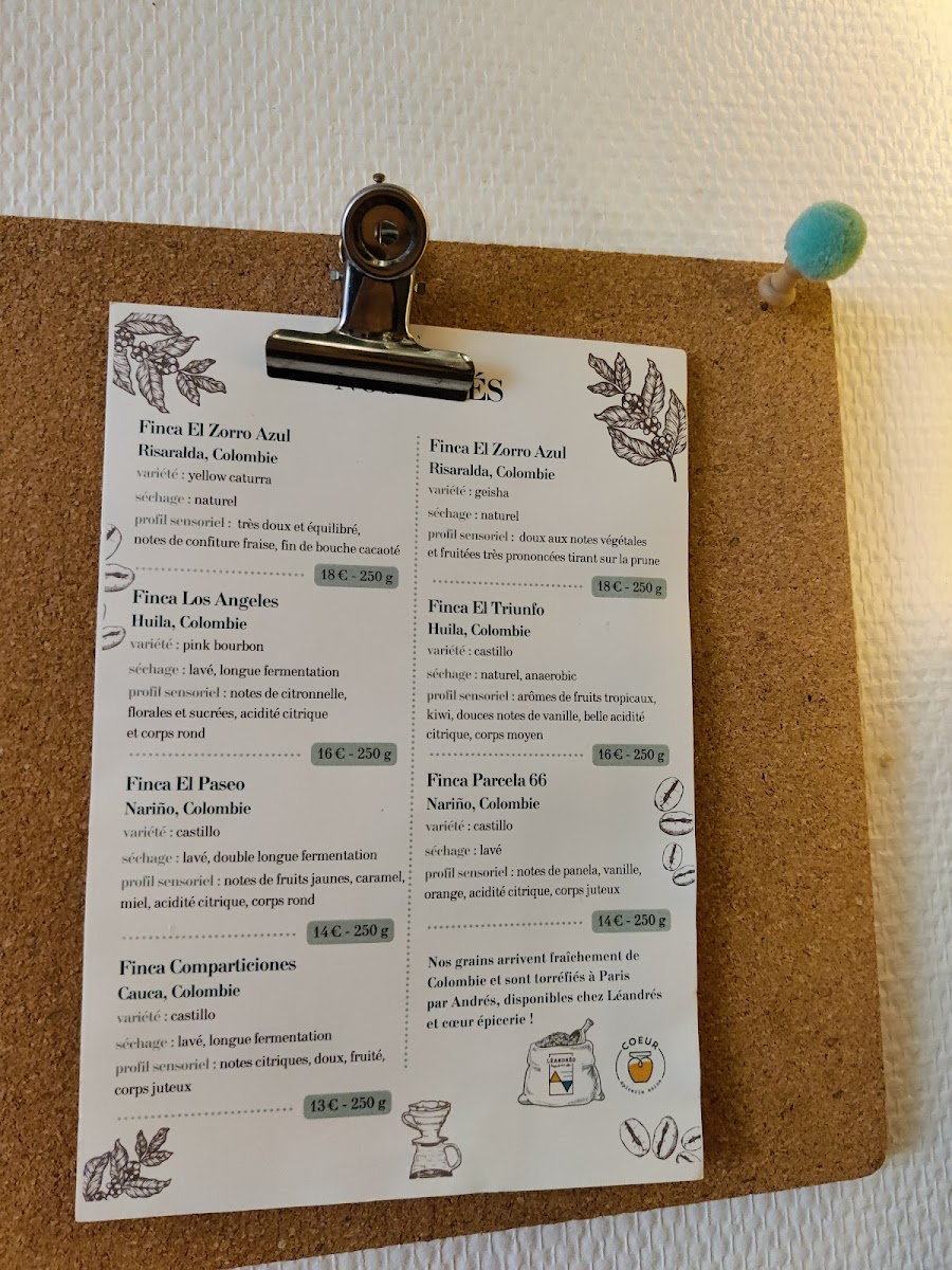Menu Léandrés Happy Food & Coffee Roaster-5