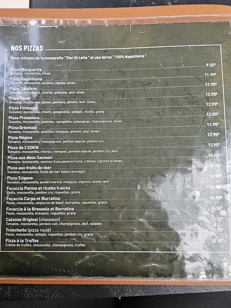 Menu L'eden Restaurant-3