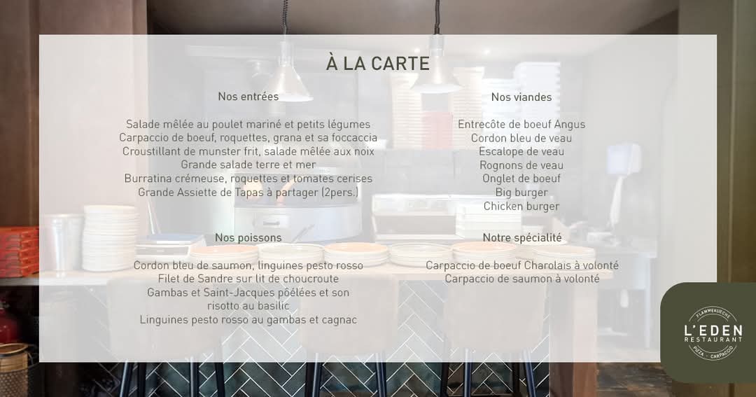 Menu L'eden Restaurant-4