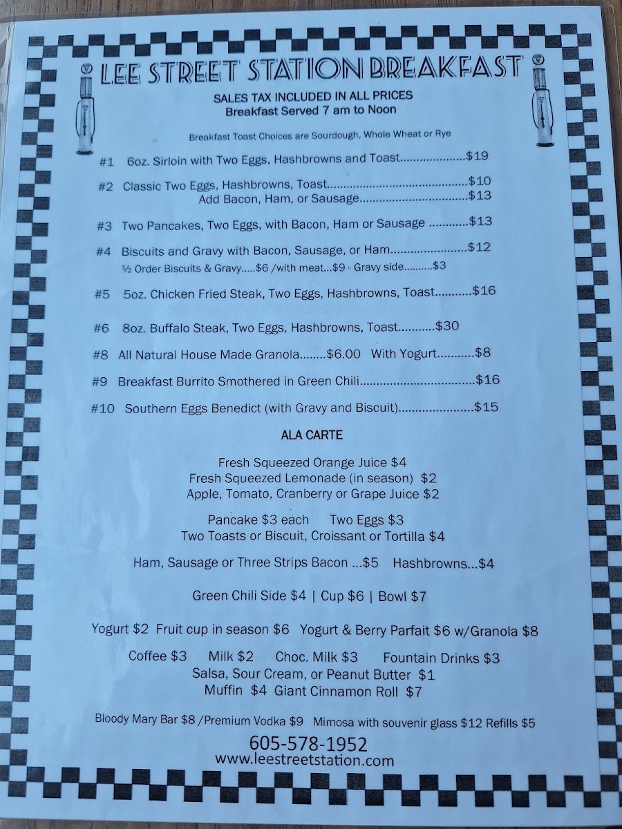 Menu Lee Street Station Cafe-4