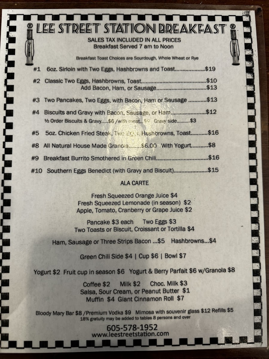 Menu Lee Street Station Cafe-7