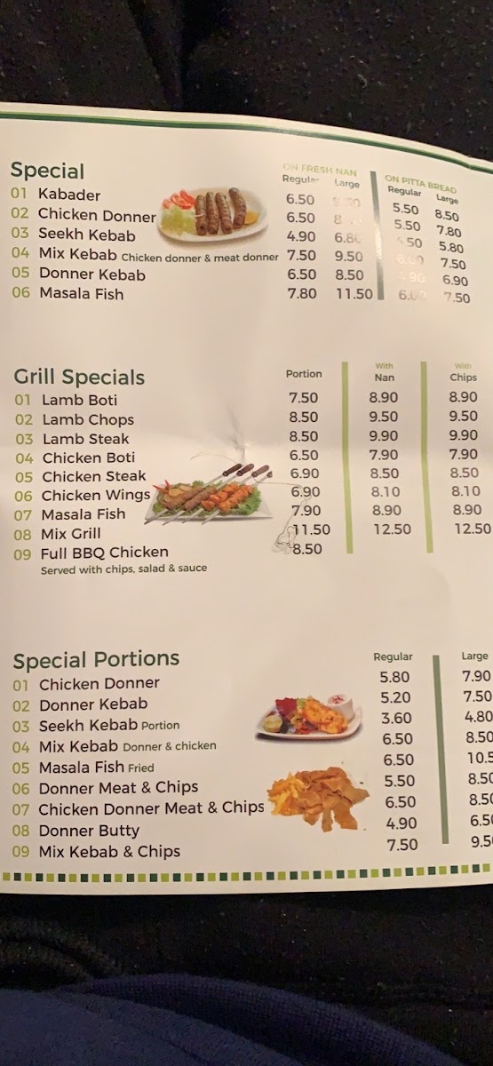 Menu Leeds Road Fisheries-10