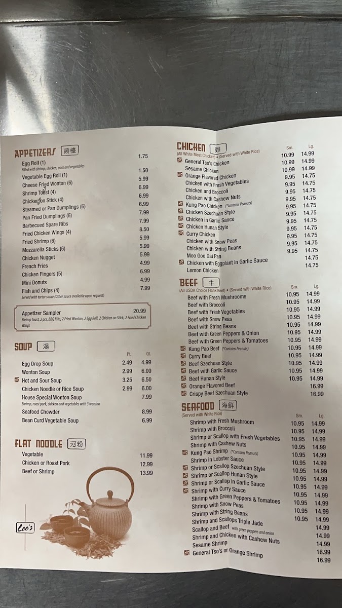 Menu Lee's Asian Bistro-5