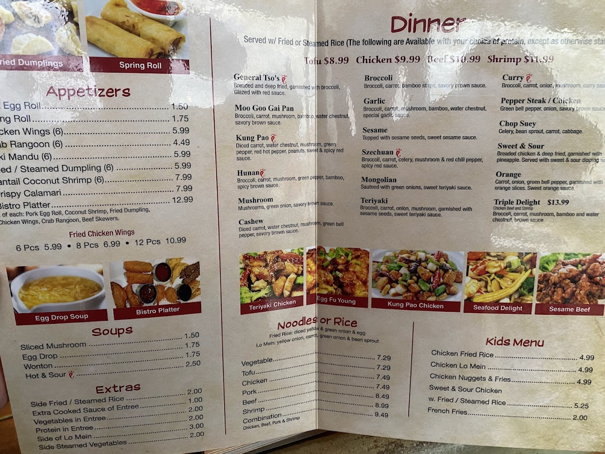 Menu Lee's China Bistro-3