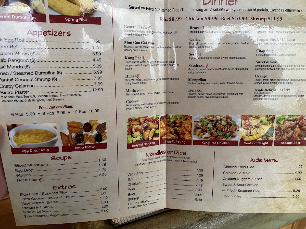 Menu Lee's China Bistro-4