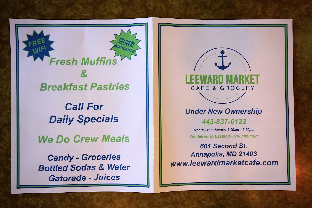 Menu Leeward Market-2