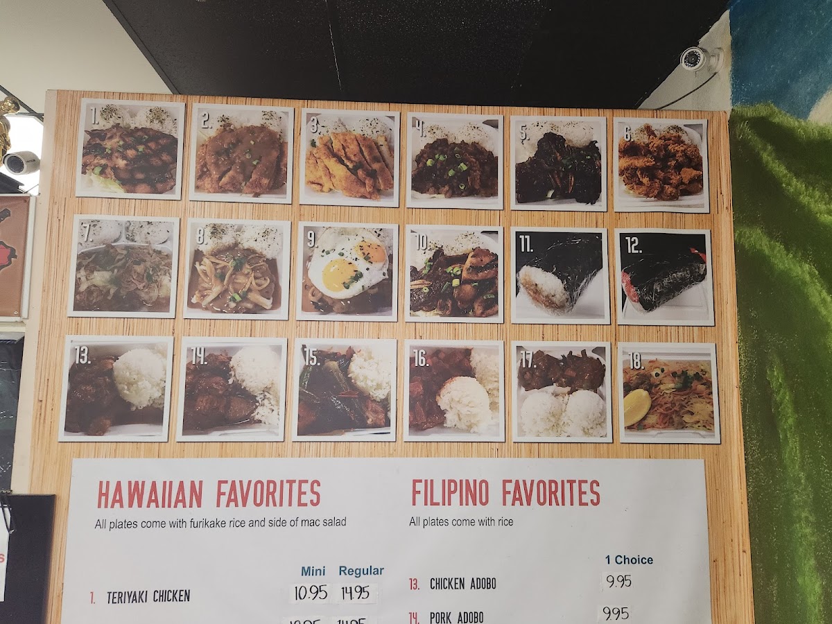 Menu Lefty-J’S Island Favorites Restaurant #2-10