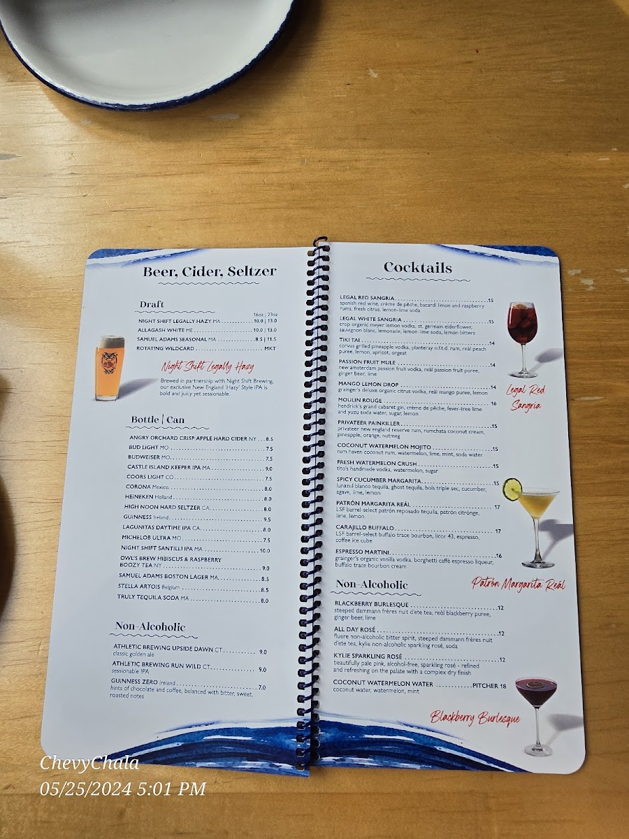 Menu Legal Sea Foods - Dedham-6