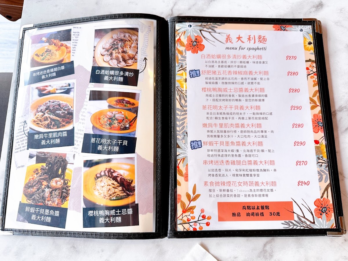 Menu Legate-5
