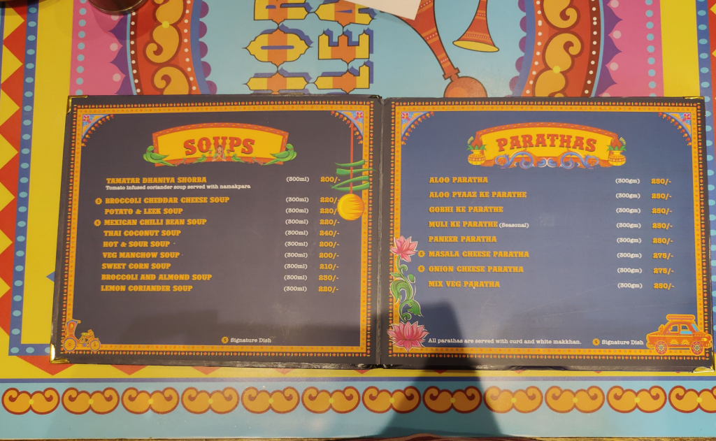 Menu Legends Of Punjab By Pepperazzi-10