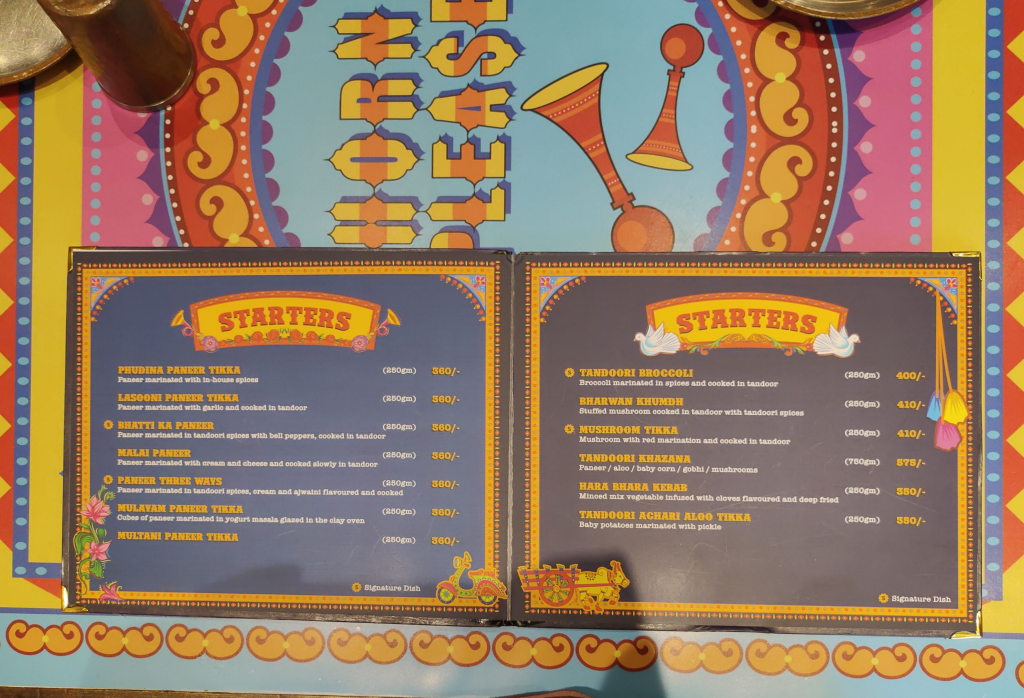 Menu Legends Of Punjab By Pepperazzi-6