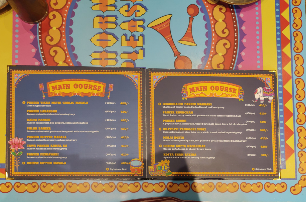 Menu Legends Of Punjab By Pepperazzi-8
