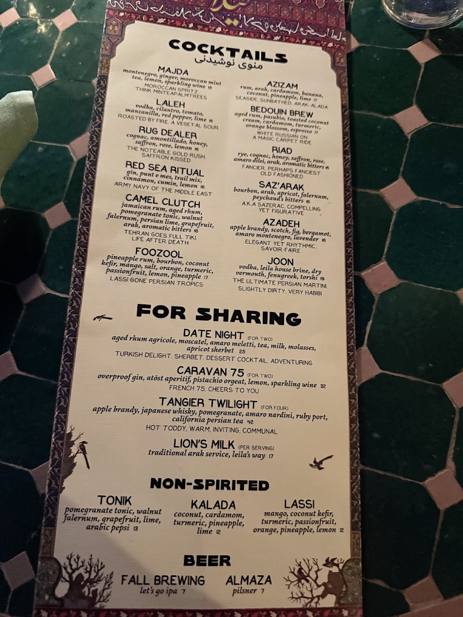 Menu Leila-10