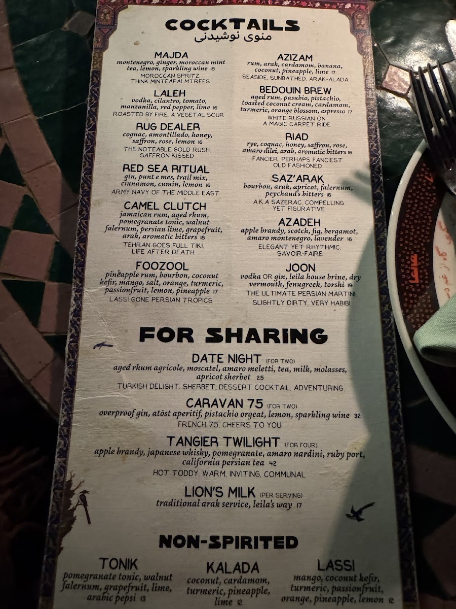 Menu Leila-9