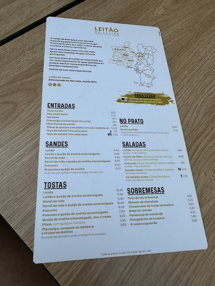 Menu Leitao De Levira-1