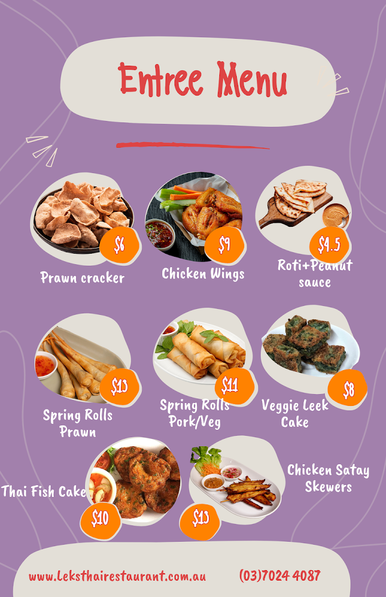 Menu Leks Thai Restaurant-2