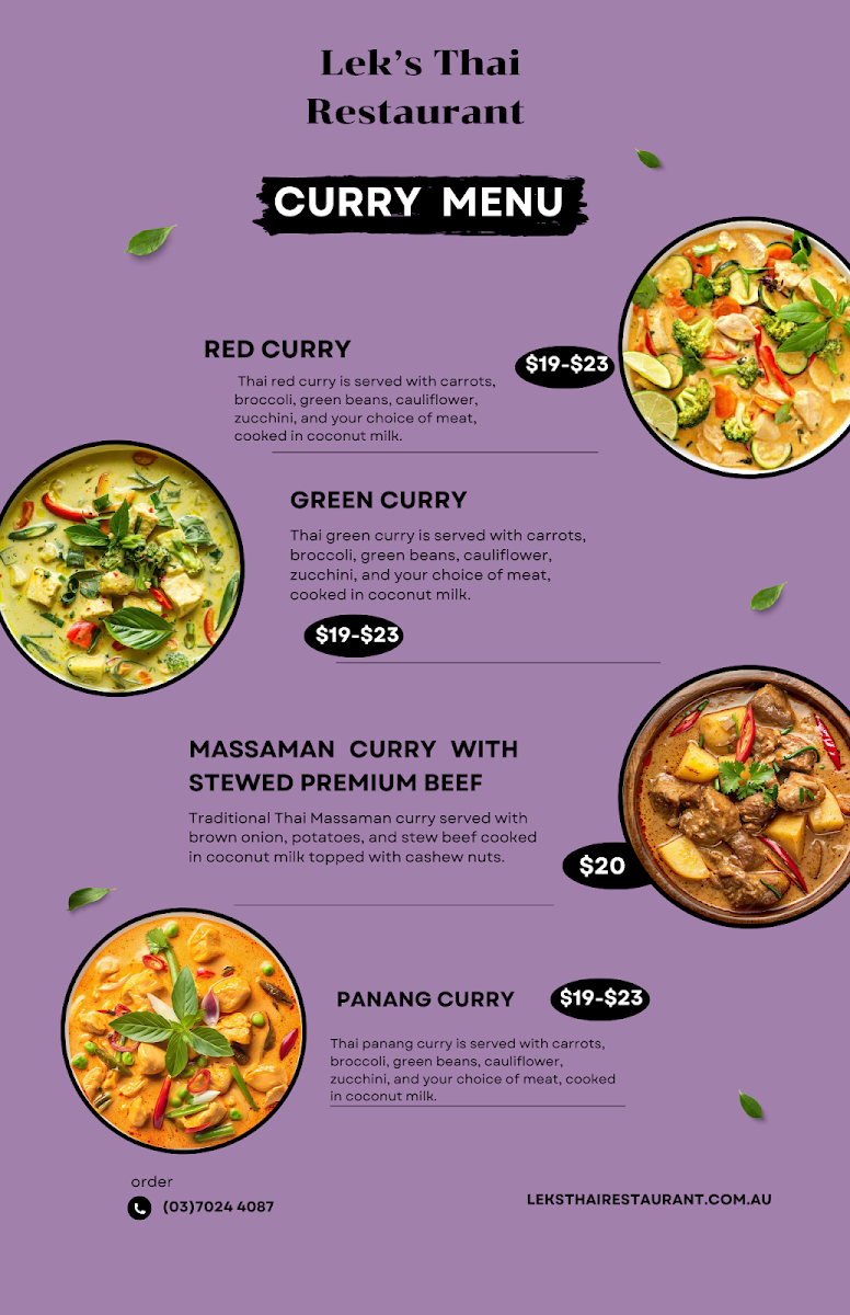 Menu Leks Thai Restaurant-4