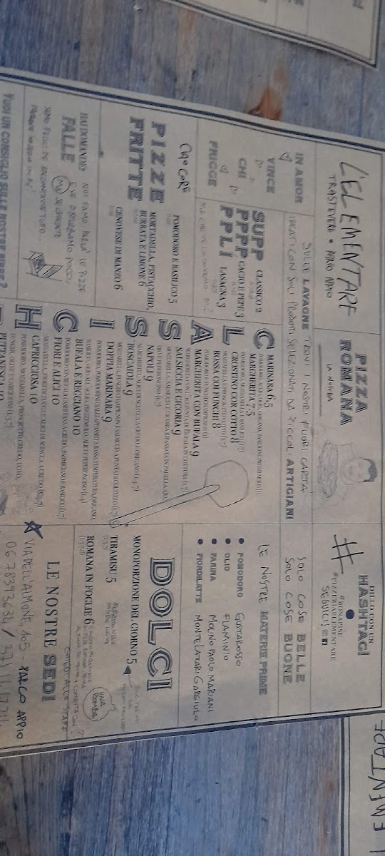 Menu L'elementare - Parco Appio-5