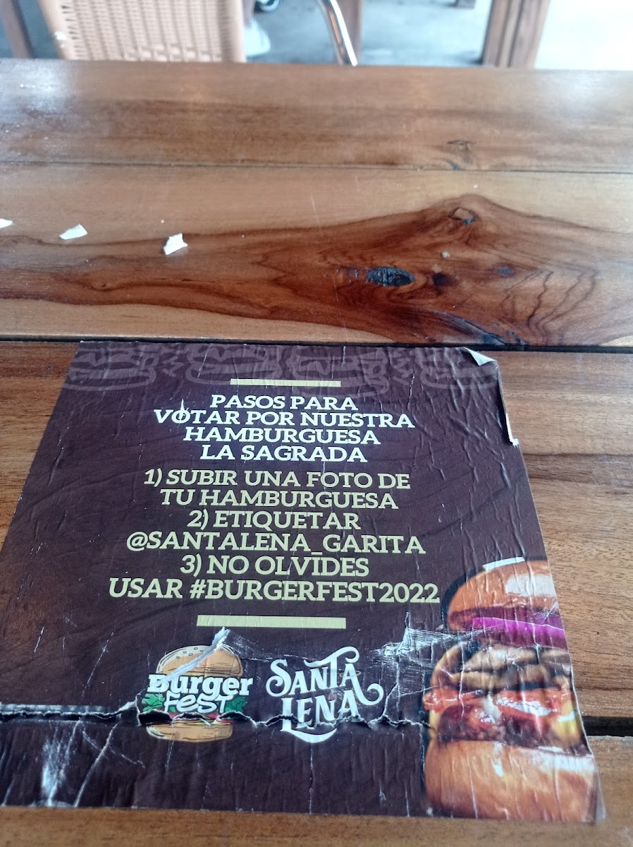 Menu Lenha - La Garita-3