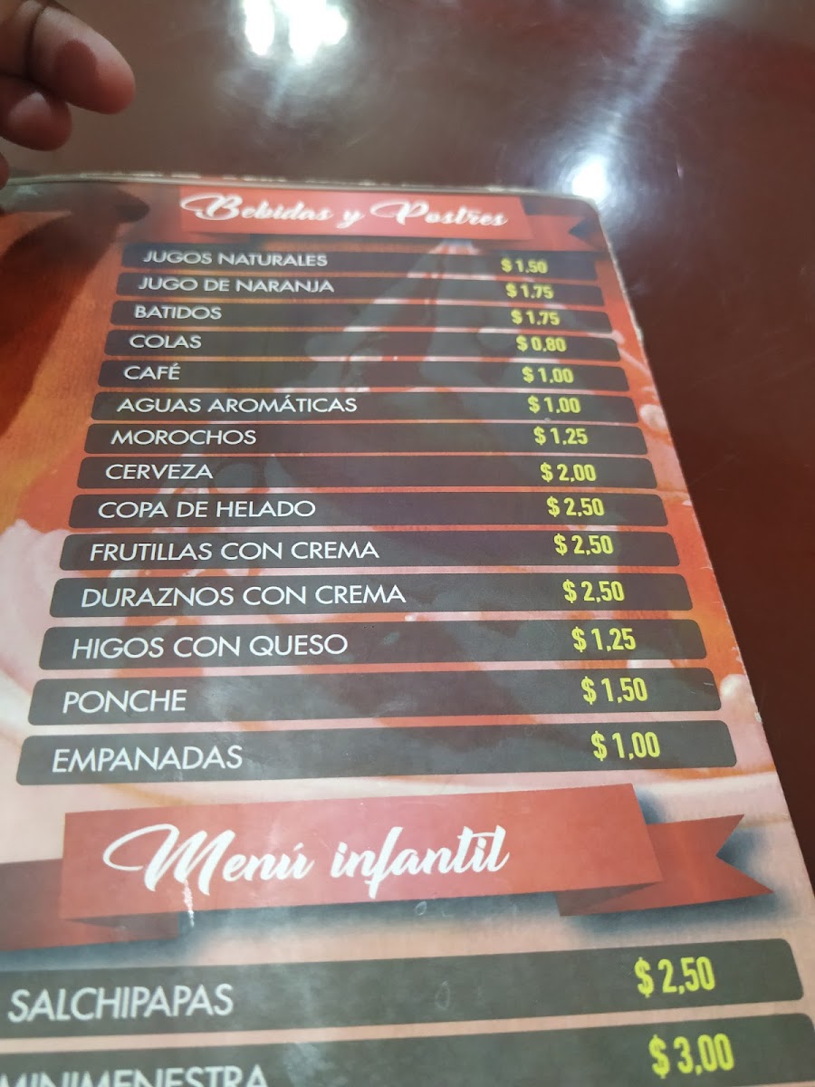 Menu Lentejitas El Sabor-4