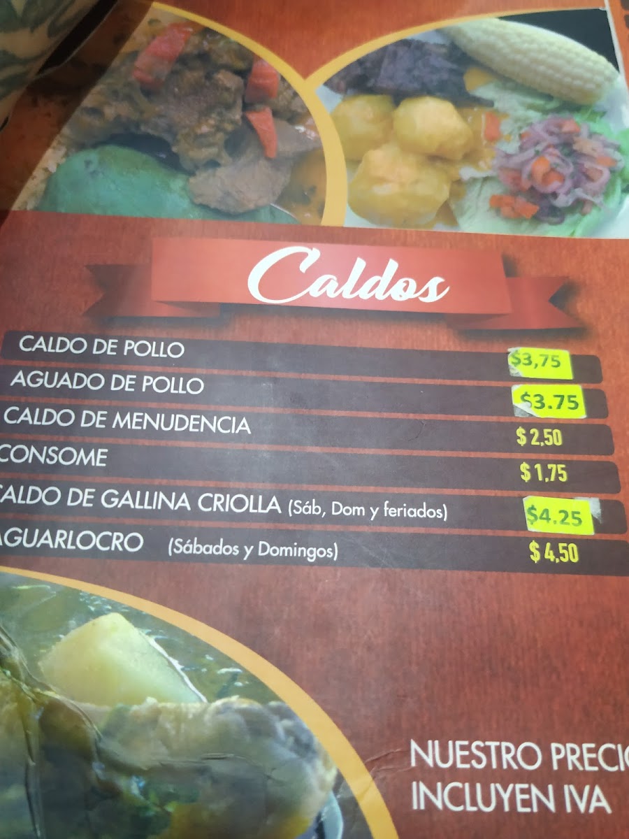 Menu Lentejitas El Sabor-6