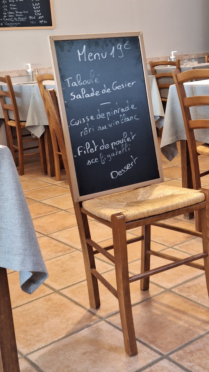Menu L'entre Potes 84-2
