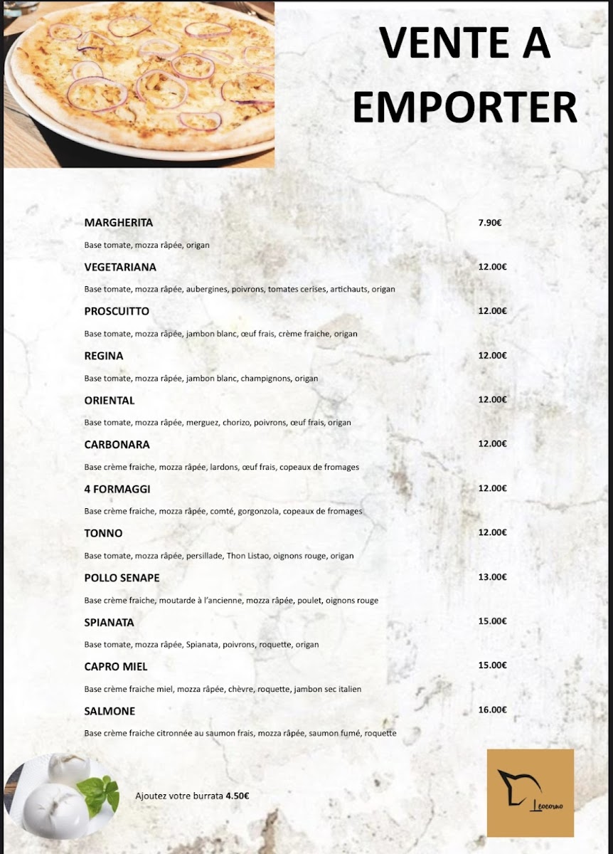 Menu Leocorno La Cousinerie-5