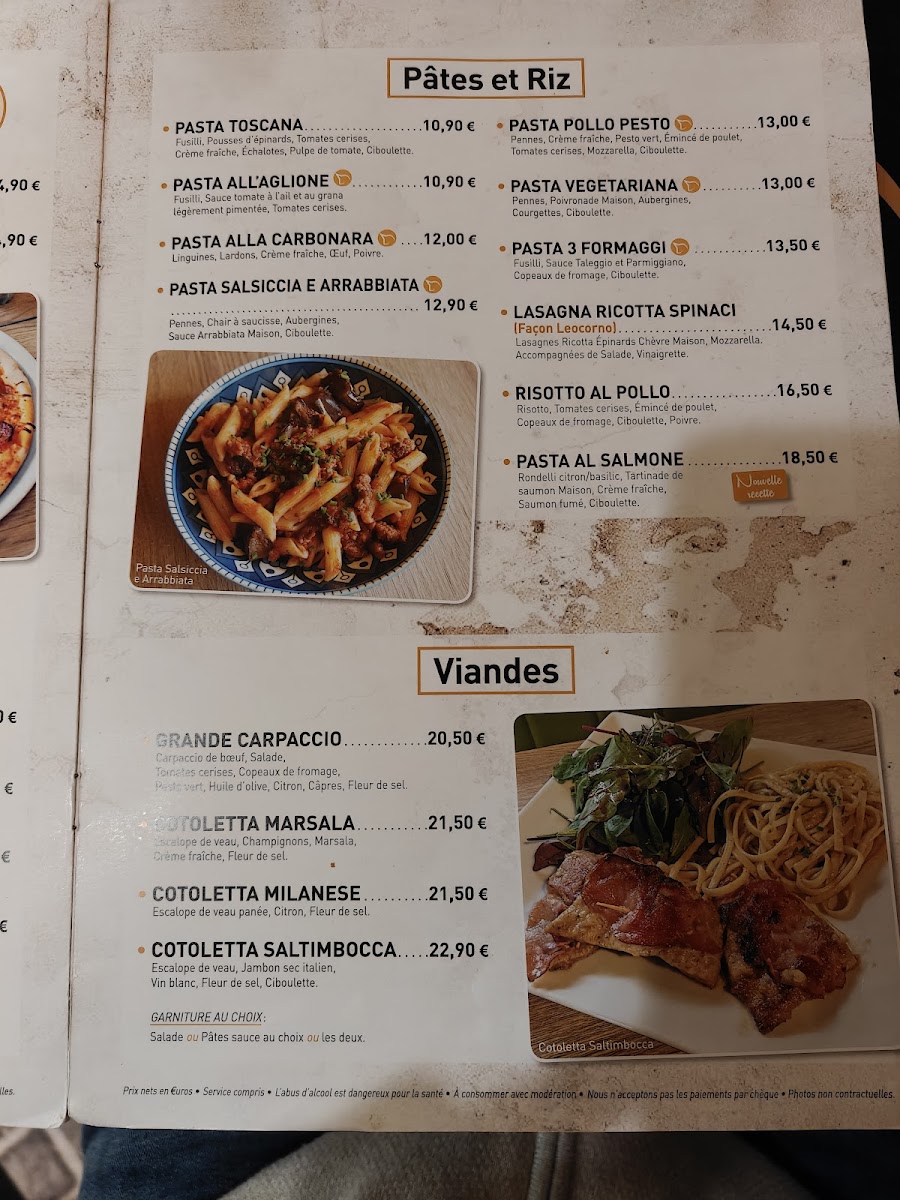 Menu Leocorno La Cousinerie-7