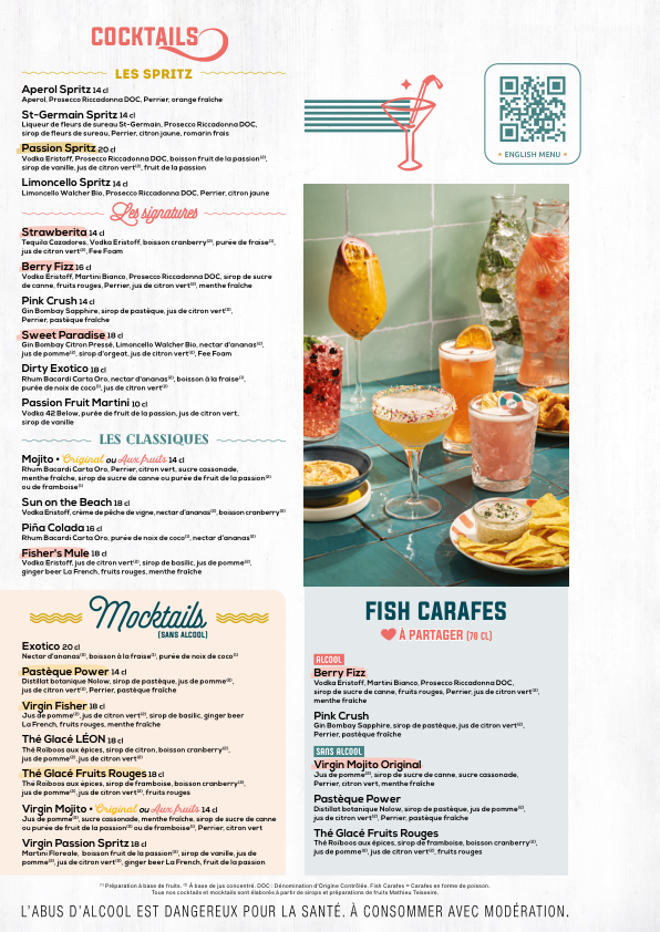 Menu Léon Seafood & Cocktails - Mantes-Buchelay-6