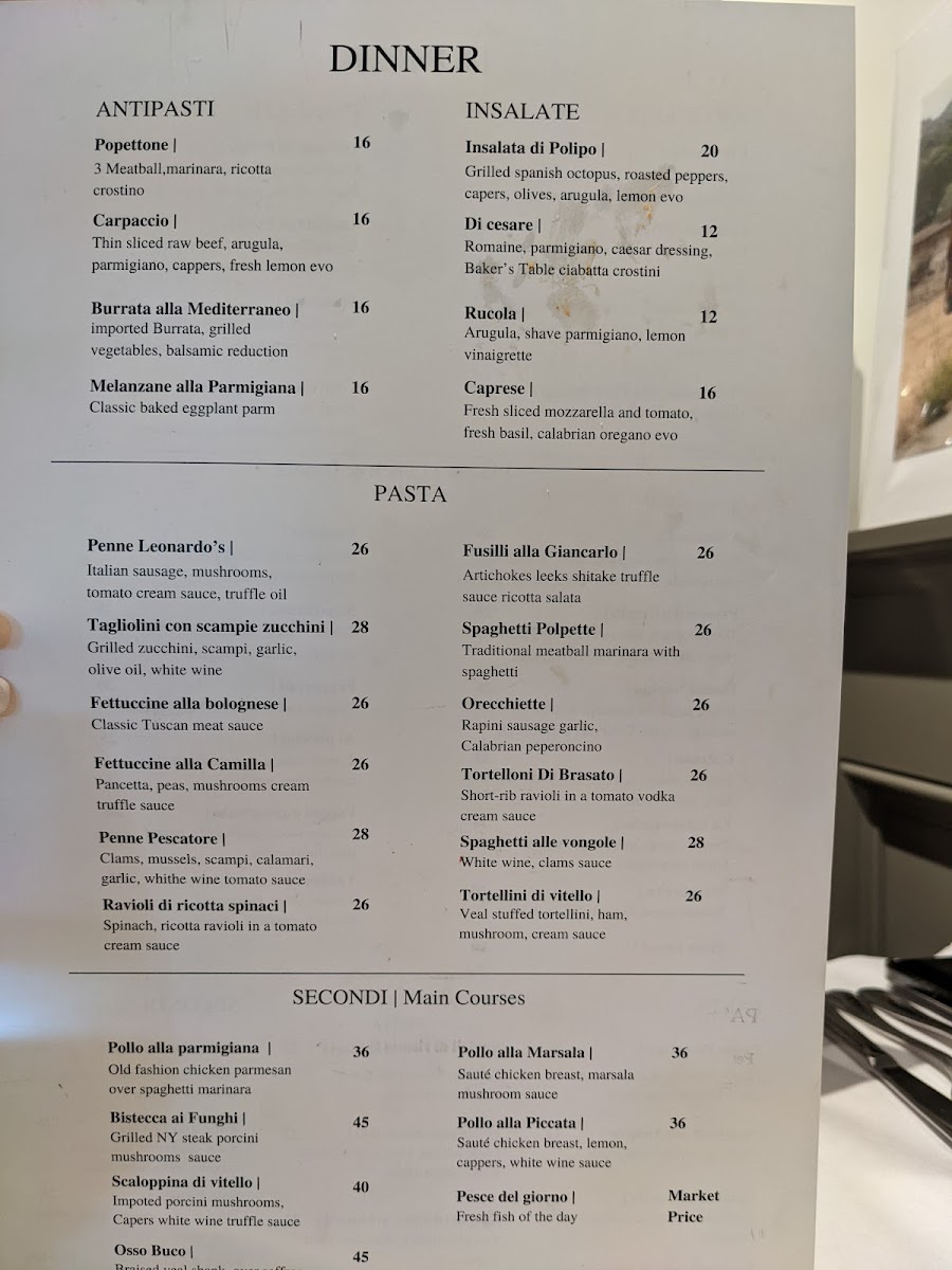 Menu Leonardo's Ristorante-Pizzeria-10