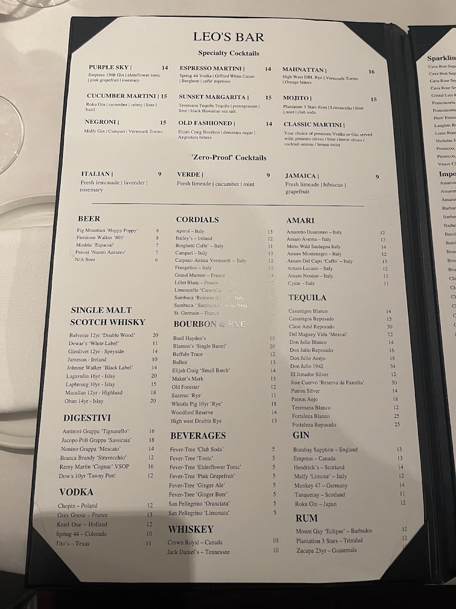 Menu Leonardo's Ristorante-Pizzeria-9