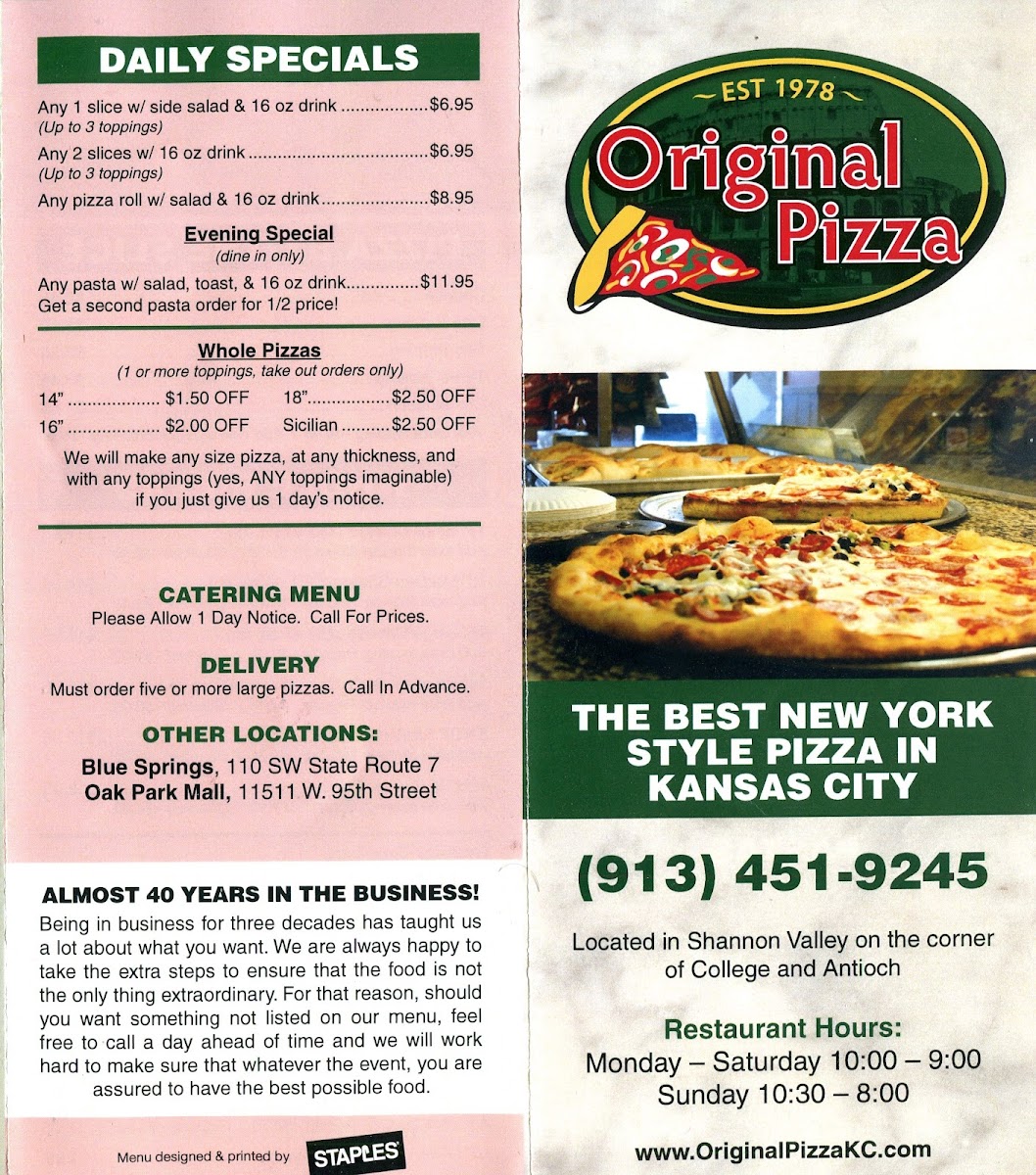 Menu Leone Original Pizza-3