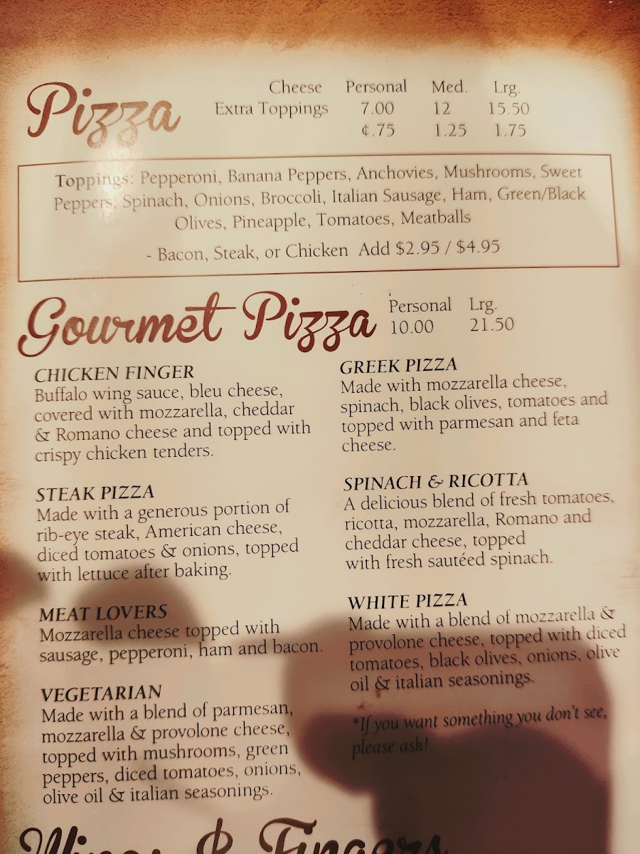 Menu Leon's Italian Bistro & Pizza-5