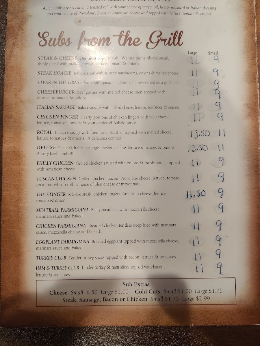 Menu Leon's Italian Bistro & Pizza-8