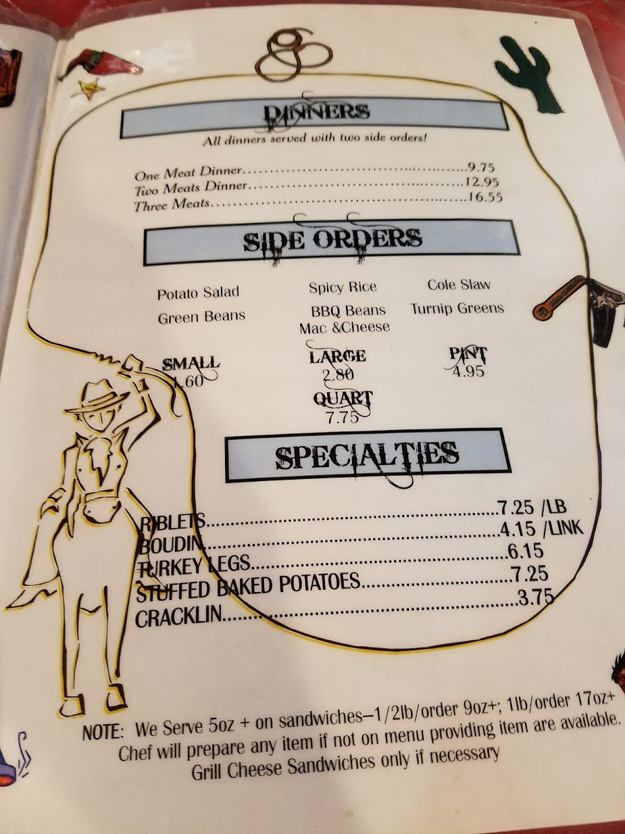 Menu Leon's World Finest Bar-B-Que-10