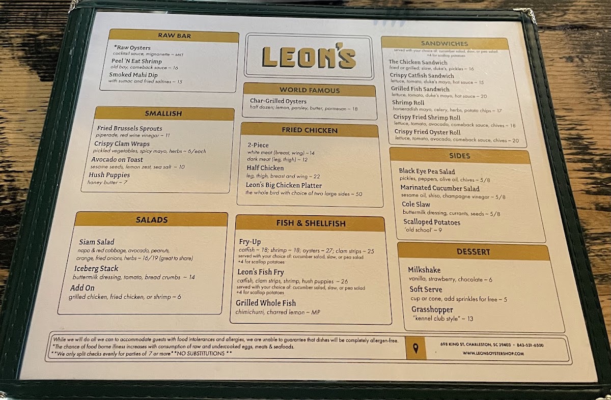 Menu Leon's-6