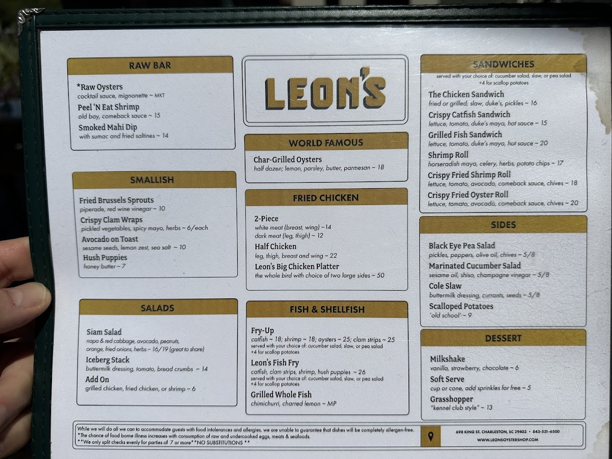 Menu Leon's-9