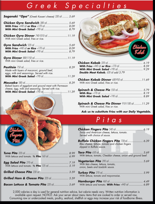 Menu Leo's Coney Island-1
