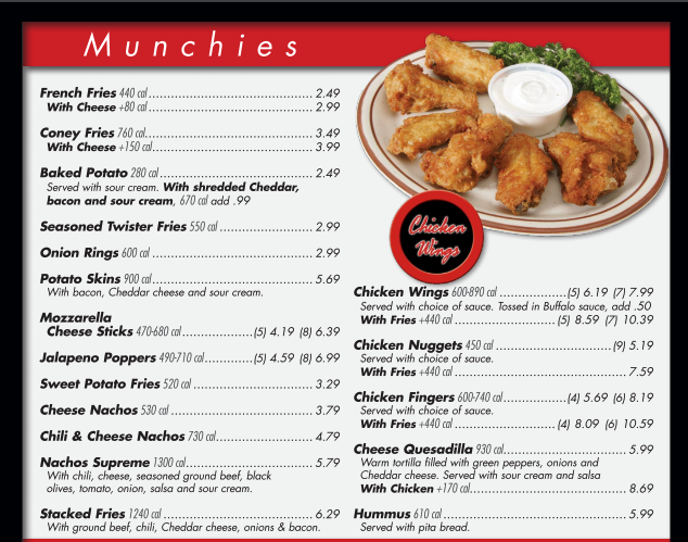Menu Leo's Coney Island-2
