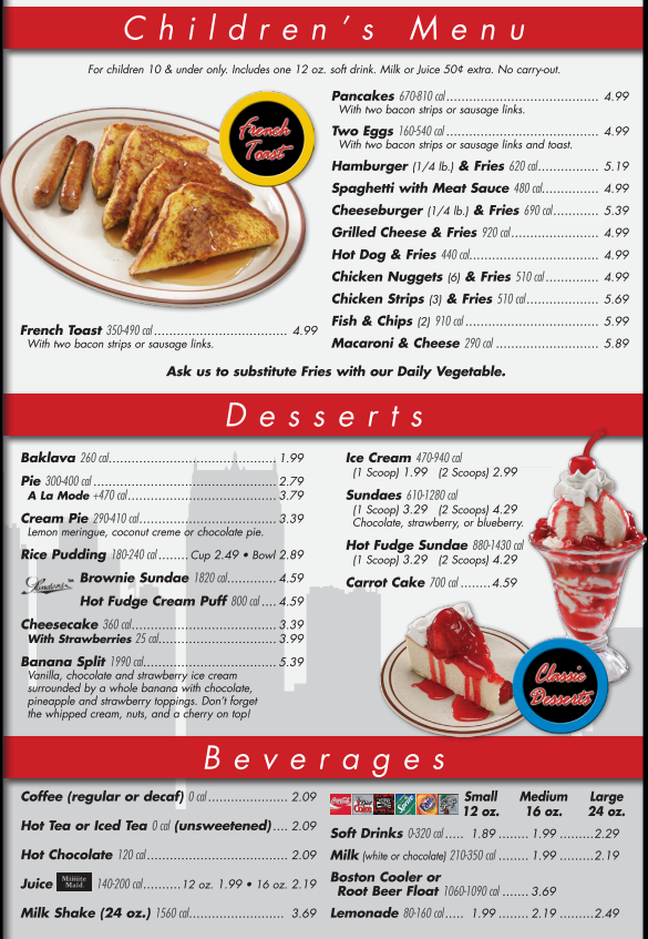 Menu Leo's Coney Island-4