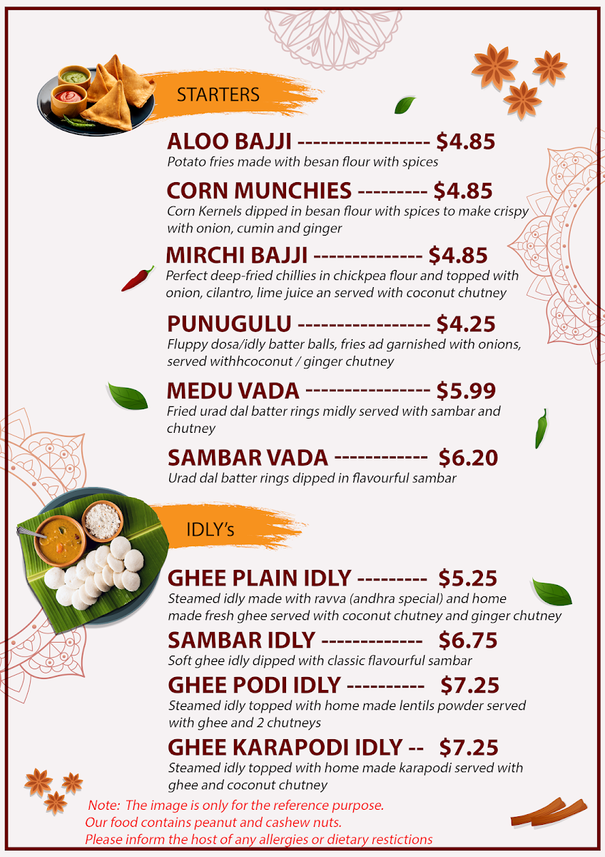 Lepakshi Authentic South Indian Restaurant Menu-1