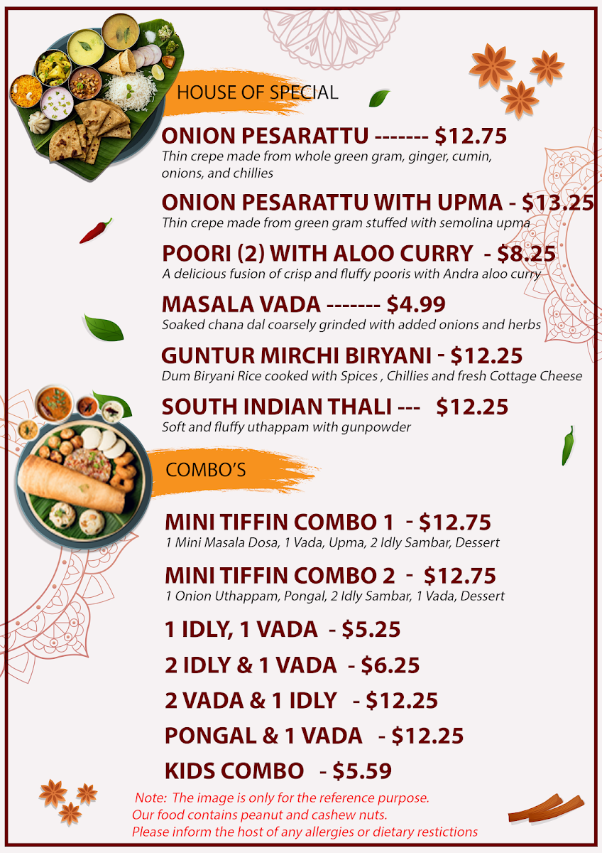 Lepakshi Authentic South Indian Restaurant Menu-2