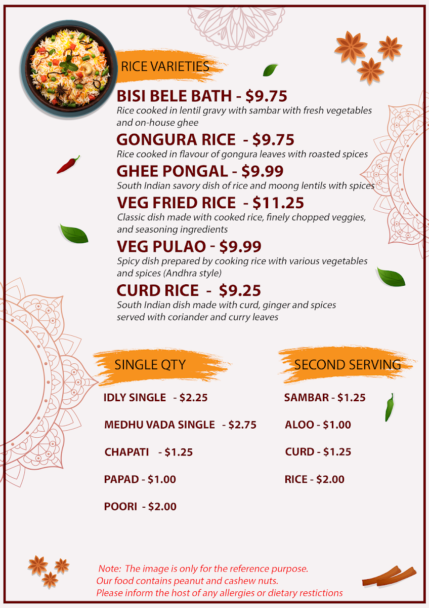 Lepakshi Authentic South Indian Restaurant Menu-3