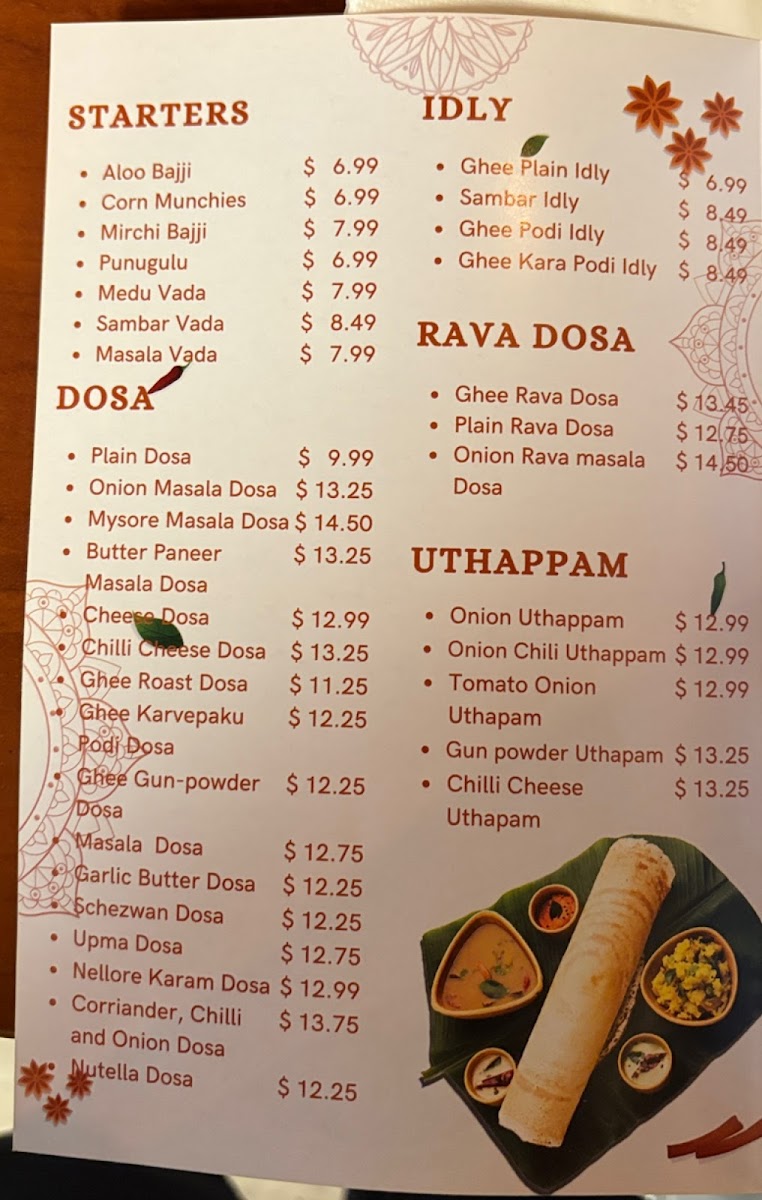 Lepakshi Authentic South Indian Restaurant Menu-8