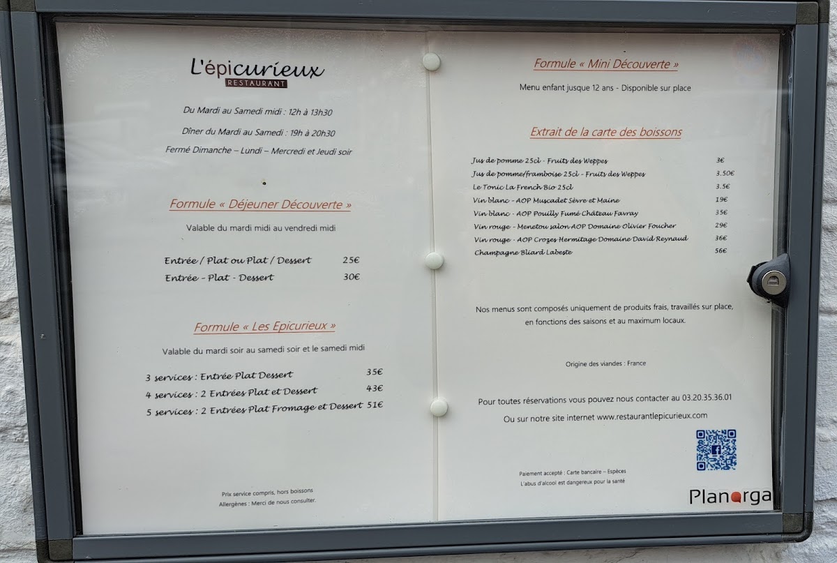 Menu L'epicurieux-2
