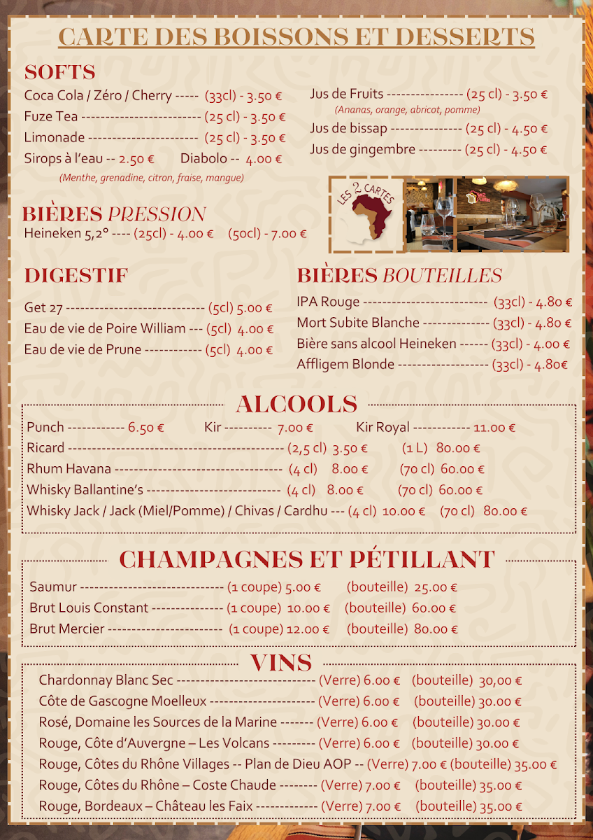 Menu Les 2 Cartes-2