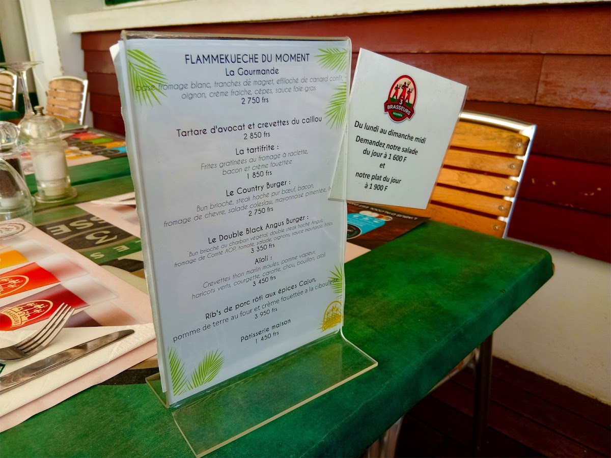Menu Les 3 Brasseurs-6
