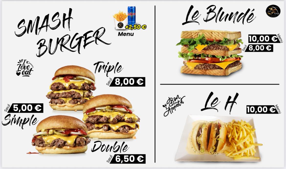 Menu Les 3 Frères-6