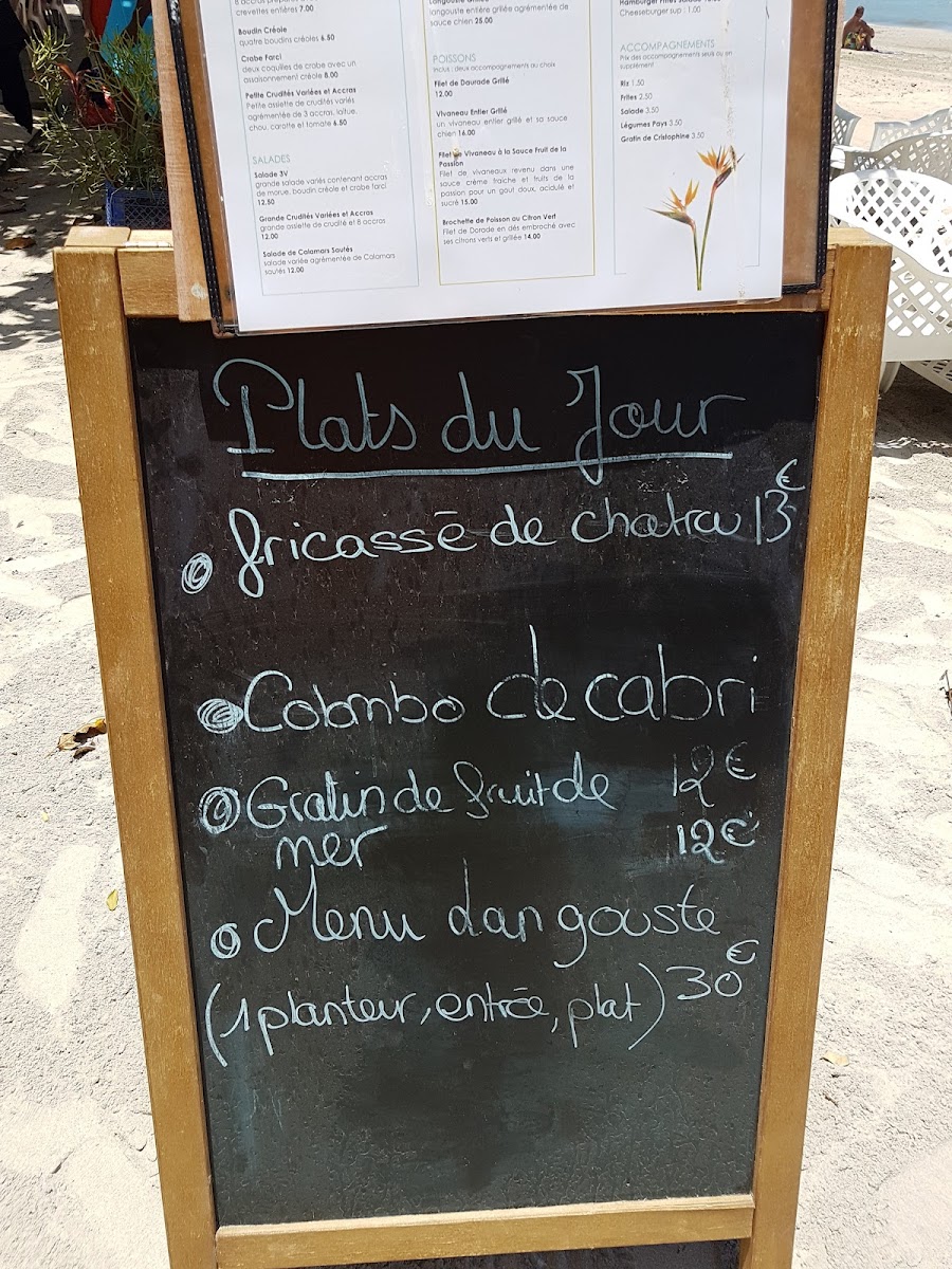 Menu Les 3V-2